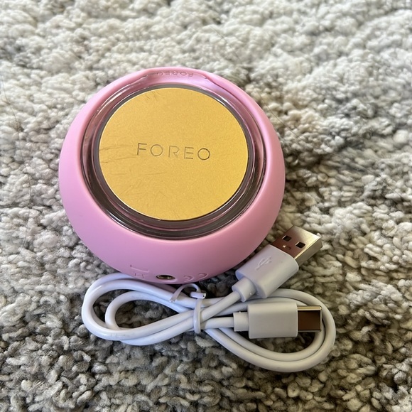 FOREO UFO MINI mask PINK GOLD FACE RED LIGHT - Picture 4 of 8